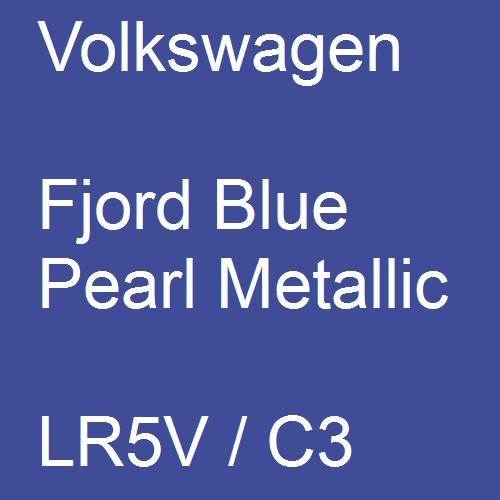 Volkswagen, Fjord Blue Pearl Metallic, LR5V / C3.